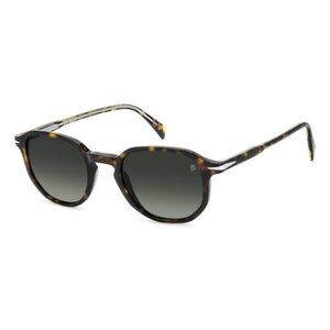 New DAVID BECKHAM Havana Polarised Square DB 1140/S 086LB Sunglasses Women